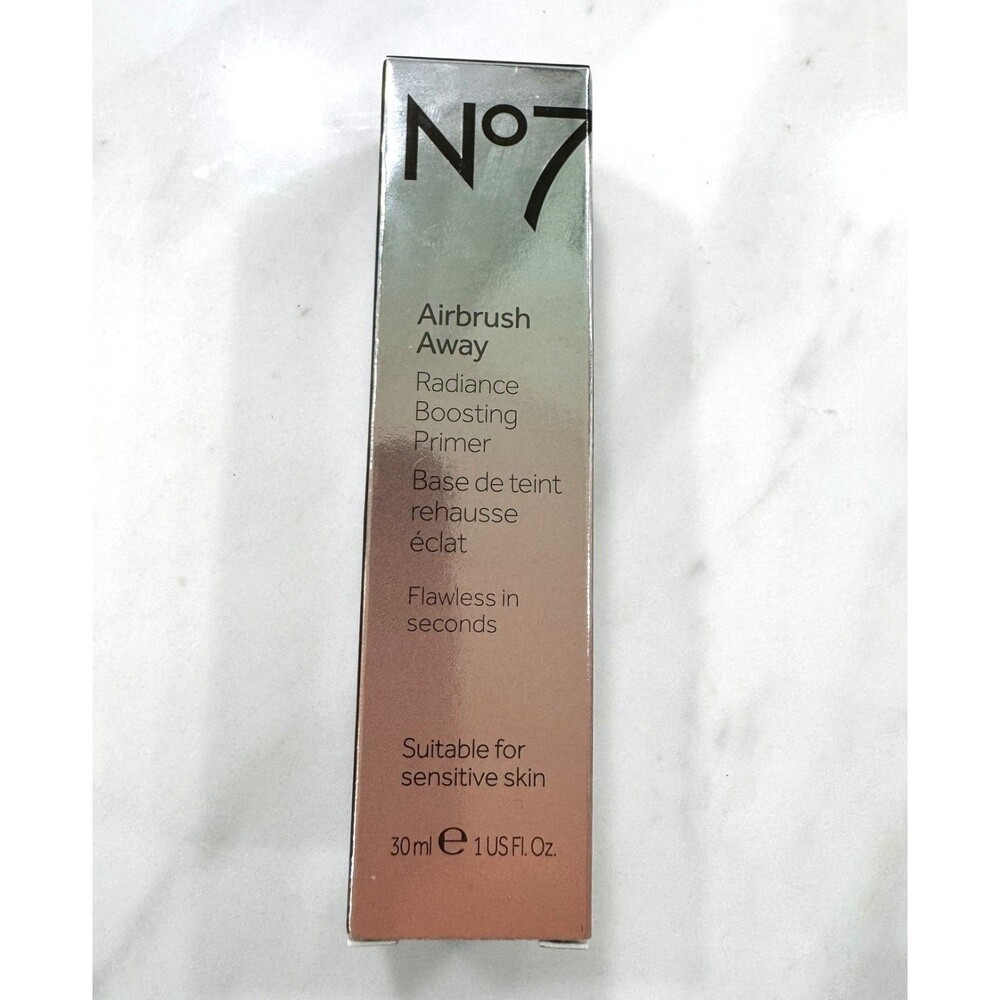Boots No7 Airbrush Away Primer 30ml Flawless Base Makeup Sensitive Skin
